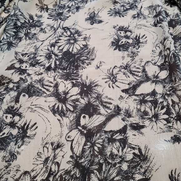 Pennington open front chiffon cardigan top - Picture 2 of 7